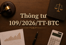 Thông tư 109/2026/TT-BTC quy định quản lý hoạt động kinh doanh dịch vụ làm thủ tục về thuế mới nhất