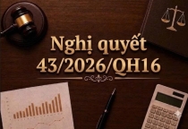 Nghị quyết 43/2026/QH16: Giảm 30% thuế thu nhập cá nhân và thuế thu nhập doanh nghiệp năm 2026, 2027
