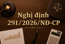 Nghị định 291/2026/NĐ-CP sửa đổi, bổ sung Nghị định 125/2020/NĐ-CP về xử phạt vi phạm hành chính về thuế, hóa đơn