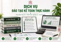 DỊCH VỤ ĐÀO TẠO KẾ TOÁN THỰC HÀNH 