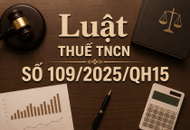 Luật thuế TNCN số 109/2025/QH15 