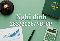 Nghị định 283/2026/NĐ-CP quy định xử phạt vi phạm hành chính lĩnh vực lao động, bảo hiểm xã hội