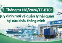 Thông tư 128/2026/TT-BTC: Quy định mới về quản lý hải quan tại cửa khẩu thông minh