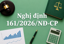 Nghị định 161/2026/NĐ-CP: Quy định mức lương cơ sở và chế độ tiền thưởng từ ngày 01/07/2026