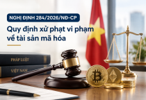 Nghị định 284/2026/NĐ-CP: Quy định xử phạt vi phạm về tài sản mã hóa