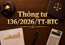 Thông tư 136/2026/TT-BTC: Sửa đổi hồ sơ hàng hóa xuất khẩu chịu thuế tiêu thụ đặc biệt