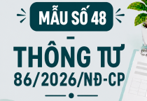 Mẫu số 48 - Thông báo nộp dần tiền thuế nợ mới nhất theo Thông tư 86/2026/TT-BTC