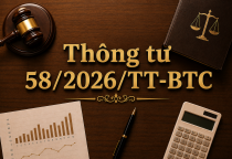 Thông tư 58/2026/TT-BTC hướng dẫn chế độ kế toán cho doanh nghiệp siêu nhỏ
