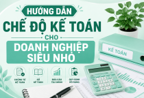 Hướng dẫn chế độ kế toán cho doanh nghiệp siêu nhỏ