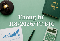 Thông tư 118/2026/TT-BTC hướng dẫn áp dụng Chuẩn mực quốc tế về kế toán tại Việt Nam