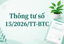 Thông tư số 15/2026/TT-BTC 