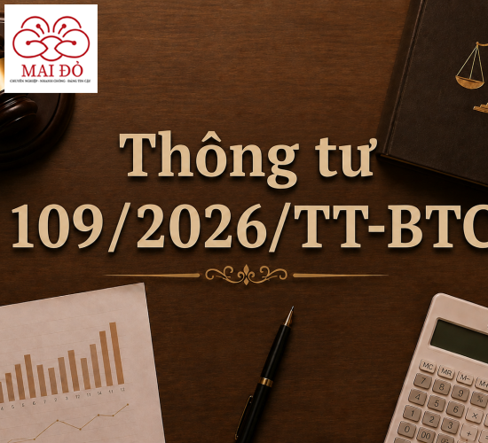Thông tư 109/2026/TT-BTC quy định quản lý hoạt động kinh doanh dịch vụ làm thủ tục về thuế mới nhất