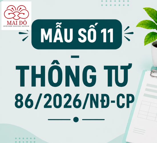 Mẫu số 11 - Thông báo tiền thuế nợ, tiền chậm nộp, tiền phạt còn thiếu mới nhất theo Thông tư 86/2026/TT-BTC