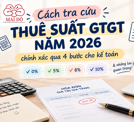 Cách tra cứu thuế suất GTGT năm 2026 chính xác qua 4 bước cho kế toán