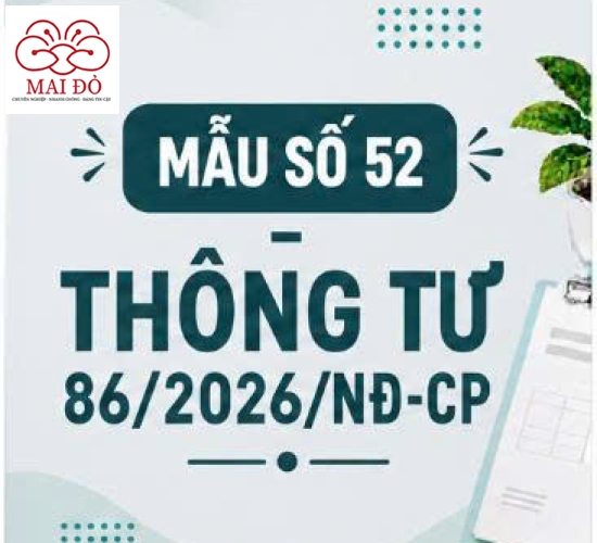 Mẫu số 52 - Thông báo tạm dừng kiểm tra thuế theo Thông tư 86/2026/TT-BTC